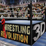 wrestling revolution 3d android application logo